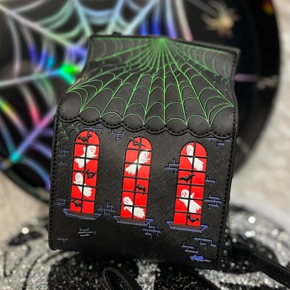 🖤👻❤️BNWOT-MAD ENGINE VIRAL HALLOWEEN SUPER CUTE HAUNTED HOUSE CROSSBODY 🖤👻❤️ - Picture 8 of 8